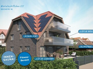 Ferienwohnung Juist Außenaufnahme 2