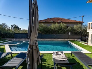 The outdoor of Villa Moreta offers a private and heated