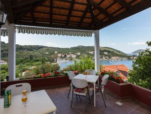 Appartement Apartments Miskovic - Studio Apartment with Balcony and Sea View (East) - Kolocep - image1