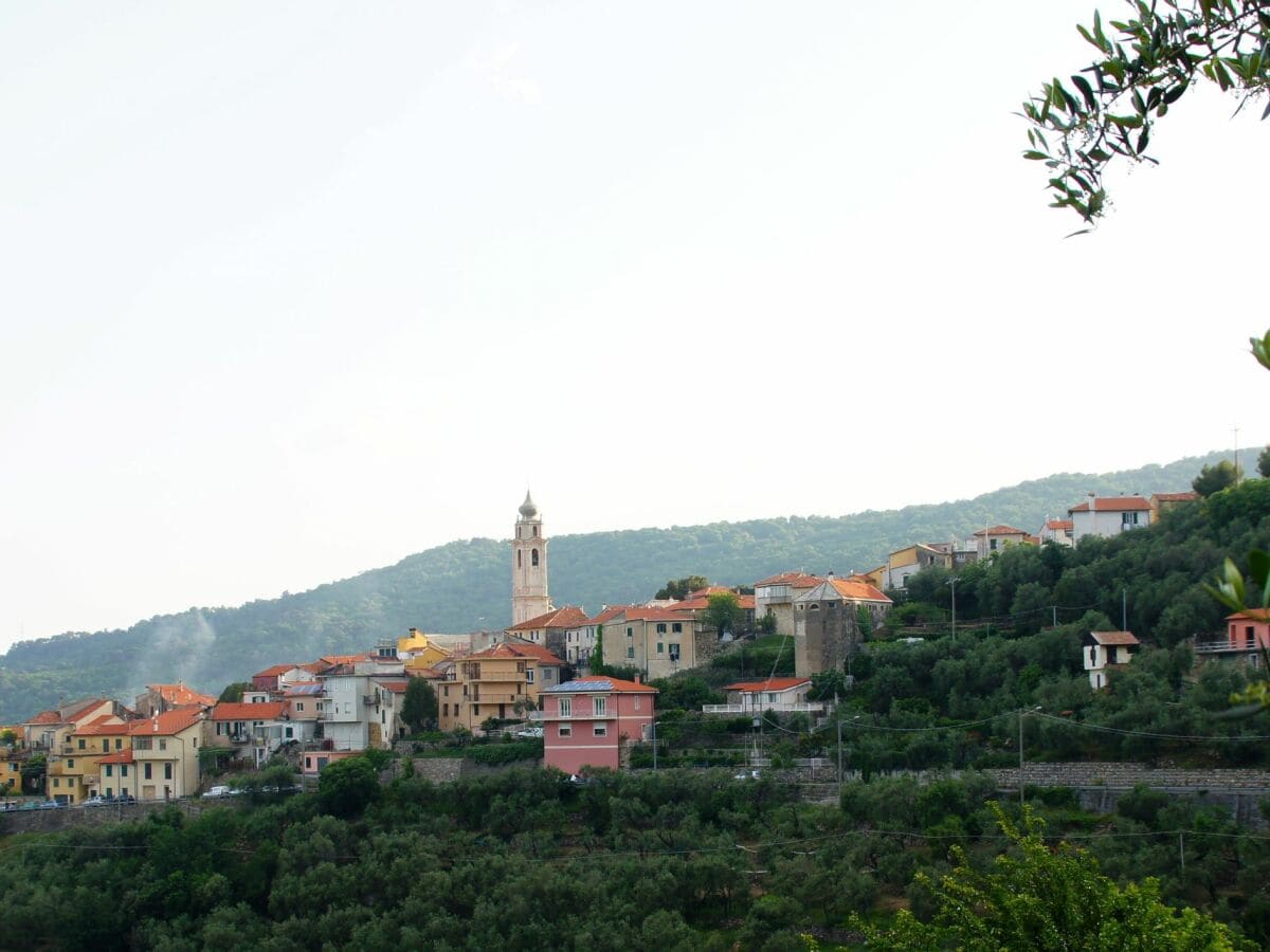 Blick auf Villa Faraldi