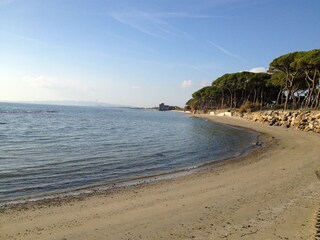 Strand Torre Mozza bei Follonica, ca. 10km entfernt
