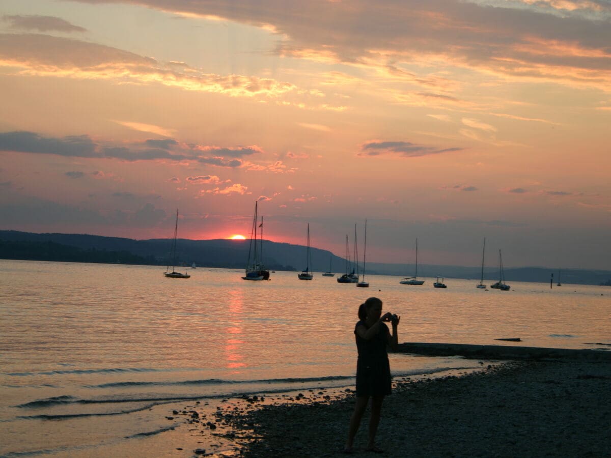 Abend am Bodensee