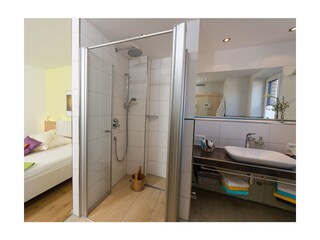 Bodengleiche Wellnessdusche