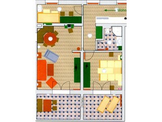 Vakantieappartement Riezlern Grondplan 41