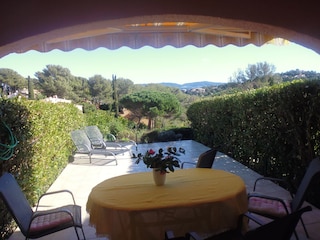 Covered terrasse