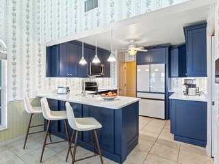 offene Thekenküche des Ferienhauses in Cape Coral