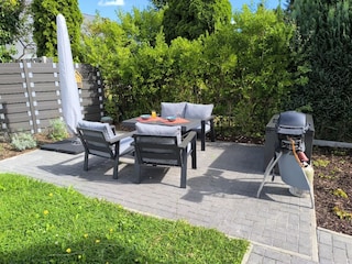 Die gemütliche Sitzecke im Garten