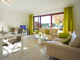 Wohnzimmer überdachte Terrasse