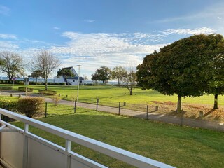 Großer Balkon mit Meerblick