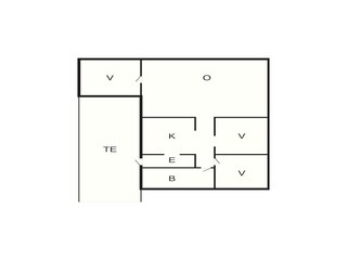 Casa per le vacanze Saltum Pianta del piano 34