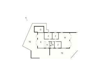 Vakantiehuis Blokhus Grondplan 3