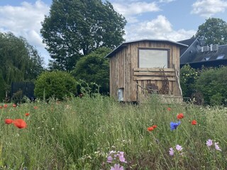 Unsere Gartensauna ... auch für Gäste