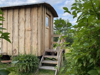 Unsere Gartensauna ... auch für Gäste