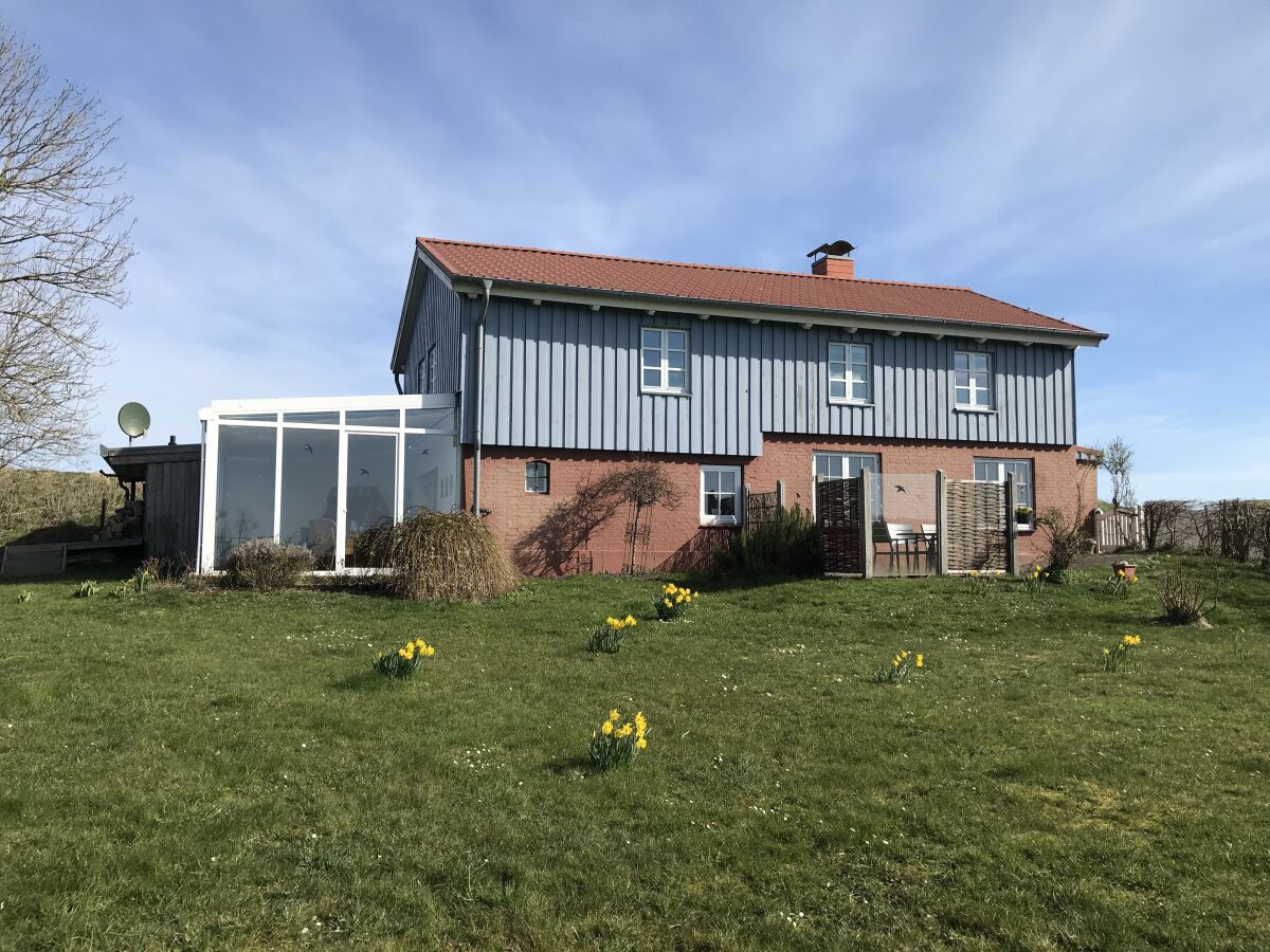 Ferienhaus "Hus am Diek" im Frühling