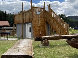 Vakantiehuis Olbersdorf Buitenaudio-opname 9