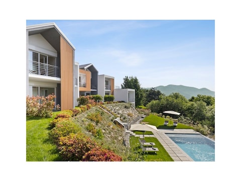 Apartamento Residencia Bosco en Conca Verde con piscina
