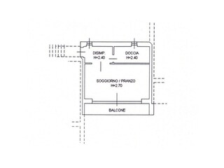 Appartamento Trarego Viggiona Pianta del piano 19