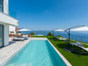 Villa Atrium with sea view, private pool & jacuzzi - Labin - image1