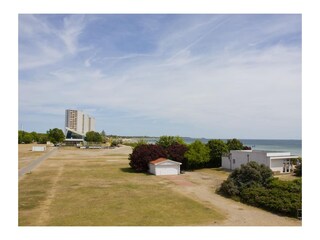 Blick aufs Meer vom Balkon der Inselblume 04
