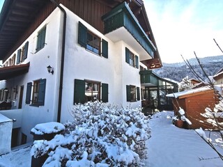 Haus im Schnee