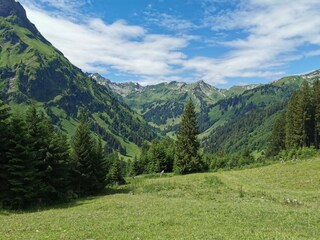 Wanderung bei Hinterstein