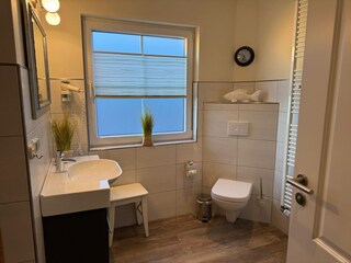 Badezimmer 1 mit Sauna | Küch´s Captainshouse