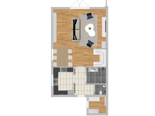 Vakantiehuis Cadzand-Bad Grondplan 22