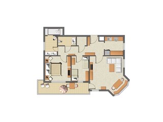 Appartamento per vacanze Oberstdorf Pianta del piano 17