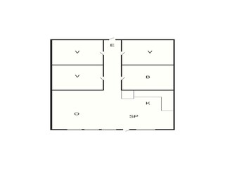 Vakantiehuis Lyngså Grondplan 3