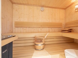 Relaxen Sie in der hauseigenen Sauna!