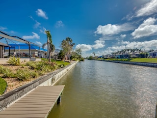 Garten/Rückseite - Kanal