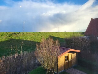 Aussicht aus dem Schlafzimmer