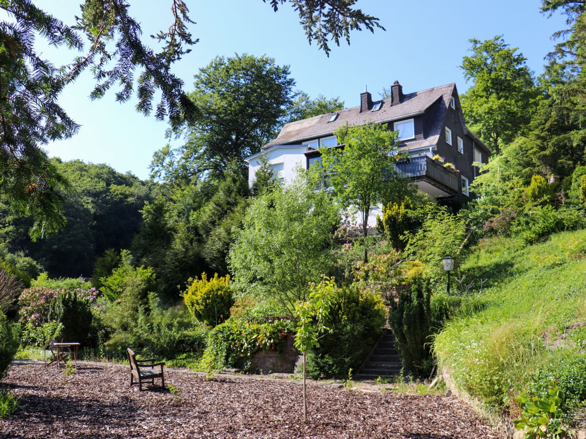 Blick aus dem unteren Garten.