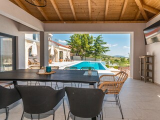Villa Polača Grabación al aire libre 6