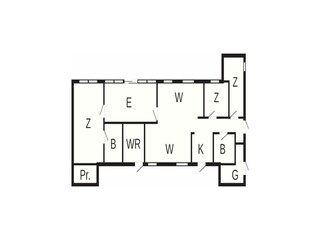 Maison de vacances Aalbæk Plan d'étage 53