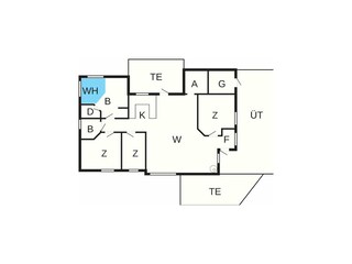 Ferienhaus Hals Grundriss 49