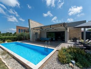 Moderne Villa mit Pool, überdachter Terrasse und Meerblick - Novigrad (Istrien) - image1
