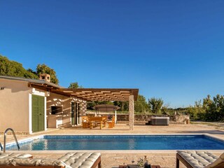 Villa Škabrnja Grabación al aire libre 8