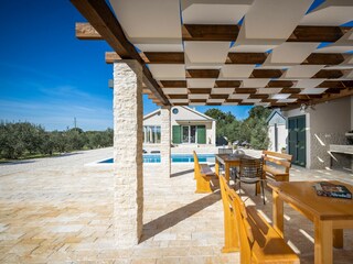 Villa Škabrnja Grabación al aire libre 9