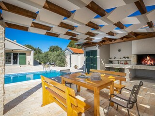 Villa Škabrnja Grabación al aire libre 10