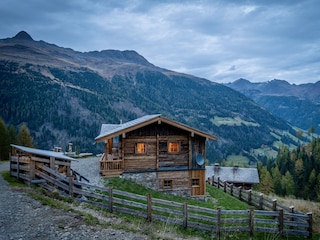 Hütte mit Ausblick