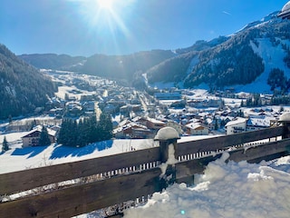 Blick auf Corvara