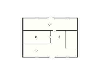 Casa de vacaciones Løkken Plano de planta 25