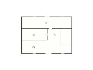 Holiday house Løkken Floor Plan 25