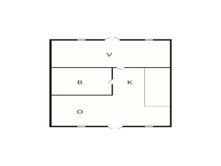 Vakantiehuis Løkken Grondplan 25