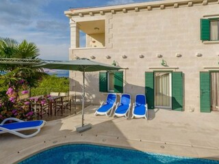 Villa Supetar Pianta del piano 49