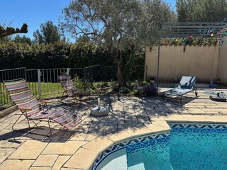 Pool and transats