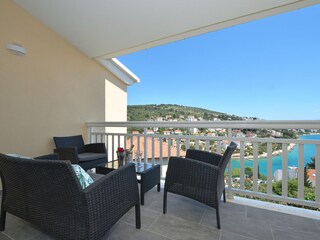 Private Terrace with sea view