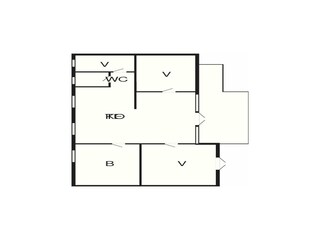 Ferienhaus Gjern Grundriss 3