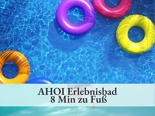 5 Minuten zum AHOI Erlebnisbad